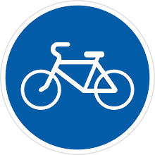 Дорожный знак «Велосипедная дорожка»