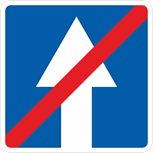 Дорожный знак «Конец дороги с односторонним движением»