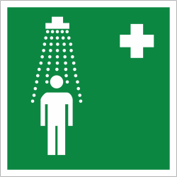 Знак «Пункт приема гигиенических процедур (душевая)»