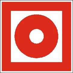 Знак «Кнопка включения пожарной автоматики»