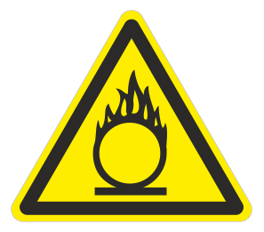 Знак «Пожароопасно, окислитель»