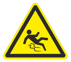 Знак «Осторожно, скользко»