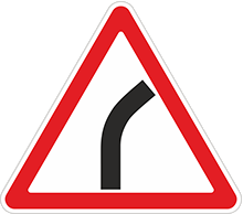 Знак «Опасный поворот»