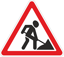 Знак «Дорожные работы»